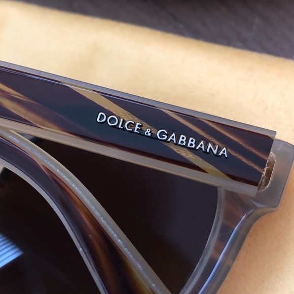 Dolce & Gabbana DG4285 striped honey sunglasses main image 9